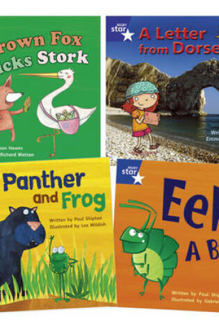 Cover of Learn at Home:Star Phonics Pack 5 (3 fiction and 1 non-fiction book)