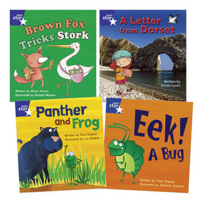 Book cover for Learn at Home:Star Phonics Pack 5 (3 fiction and 1 non-fiction book)