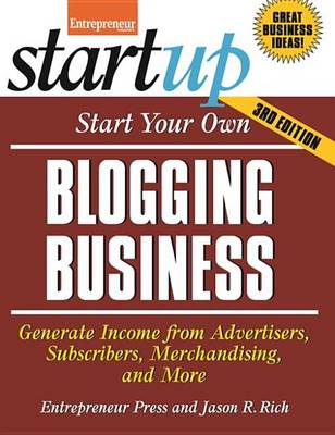 Book cover for Start Your Own Blogging Business