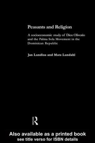 Cover of Peasants and Religion