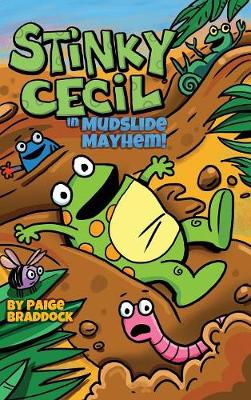 Book cover for Stinky Cecil in Mudslide Mayhem!