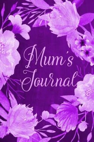 Cover of Chalkboard Journal - Mum's Journal (Purple)