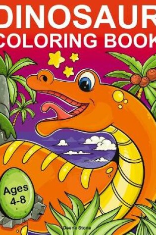 Cover of Dinosaur Coloring Book for Kids