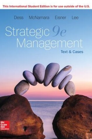 Cover of ISE Strategic Management: Text and Cases