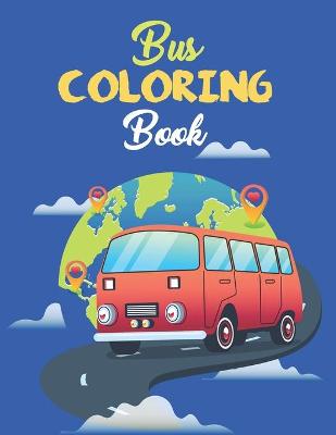 Book cover for Bus Coloring Book