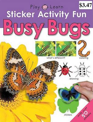 Book cover for Sticker Activity Fun Busy Bugs