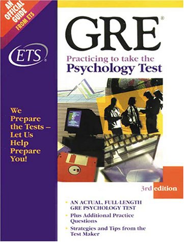 Book cover for Gre: Psychology Test 3rd O/P