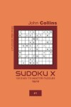Book cover for Sudoku X - 120 Easy To Master Puzzles 10x10 - 1