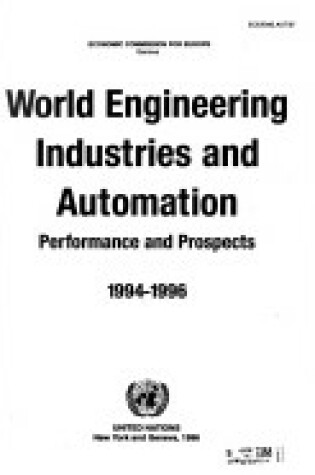 Cover of World Engineering Industries and Automation