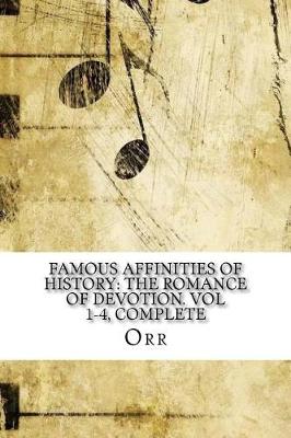 Book cover for Famous Affinities of History