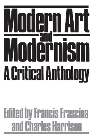 Cover of Modern Art And Modernism