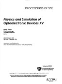 Cover of Physics and Simulation of Optoelectronic Devices XV