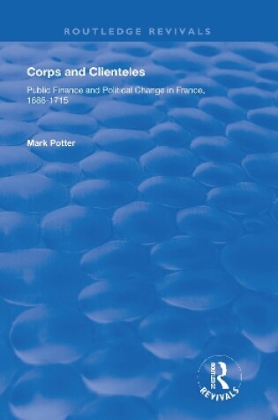 Cover of Corps and Clienteles