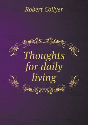Book cover for Thoughts for Daily Living