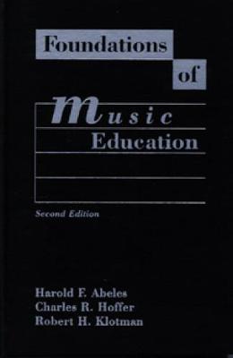 Book cover for Foundations of Music Education