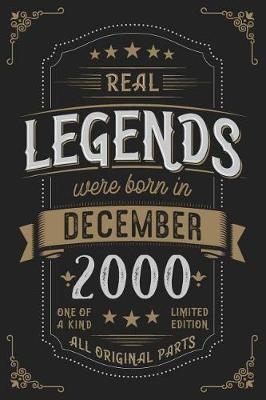 Book cover for Real Legends were born n Dezember 2000