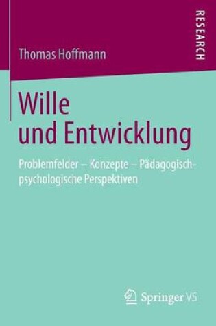 Cover of Wille Und Entwicklung