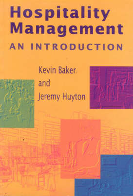 Book cover for Hospitality Management : An Introduction, 1/e
