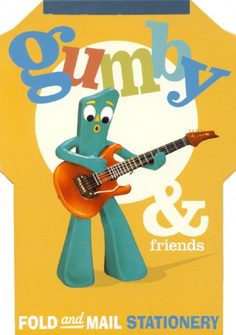 Book cover for Gumby and Friends: Fold & Mail Stationery