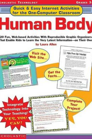 Cover of Quick & Easy Internet Activities for the One-Computer Classroom: Human Body