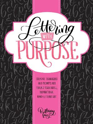 Book cover for Lettering with Purpose