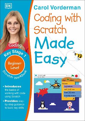 Cover of Coding with Scratch Made Easy, Ages 5-9 (Key Stage 1)