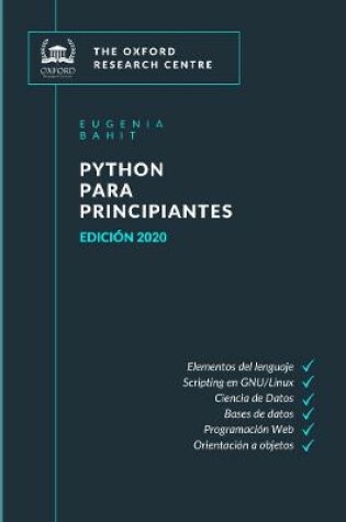 Cover of Python para principiantes