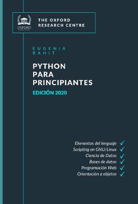 Book cover for Python para principiantes