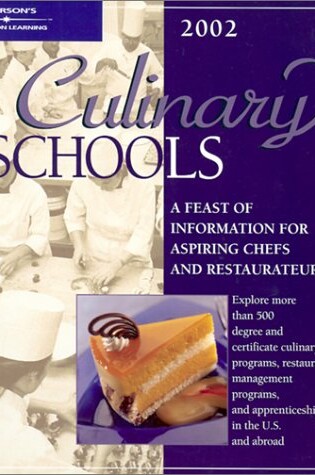 Cover of Culinary Schools 2002