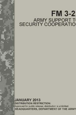 Cover of FM 3-22 Army Support to Security Cooperation