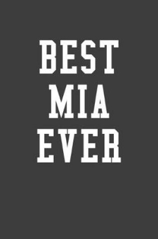 Cover of Best Mia Ever