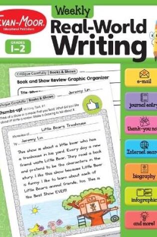 Cover of Weekly Real-World Writing, Grade 1 - 2 Teacher Resource