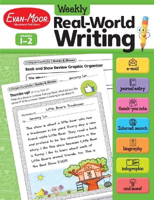 Book cover for Weekly Real-World Writing, Grade 1 - 2 Teacher Resource