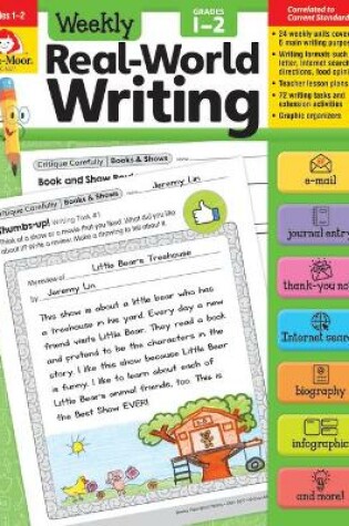 Cover of Weekly Real-World Writing, Grade 1 - 2 Teacher Resource