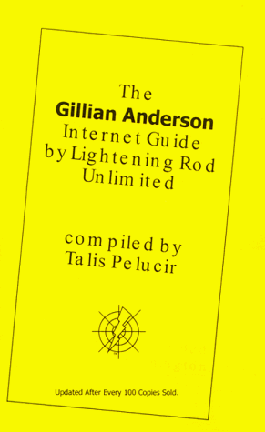 Book cover for The Gillian Anderson Internet Guide