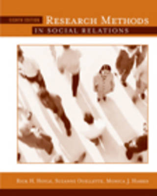 Book cover for Res Methods Soc Relation 8e