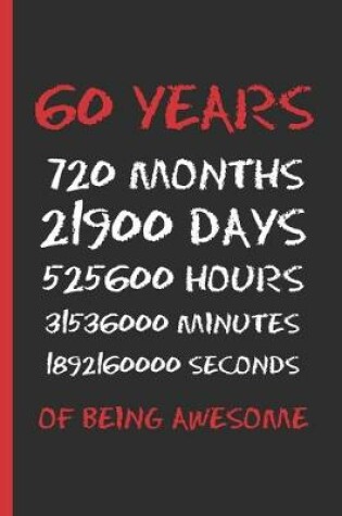 Cover of 60 Years of Being Awesome