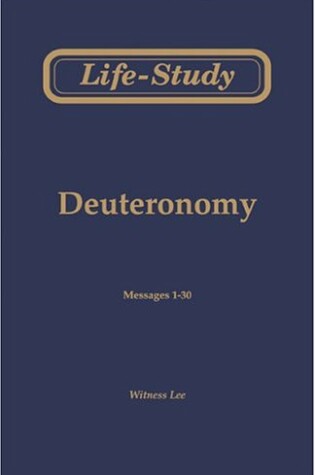 Cover of Life-Study of Deuteronomy
