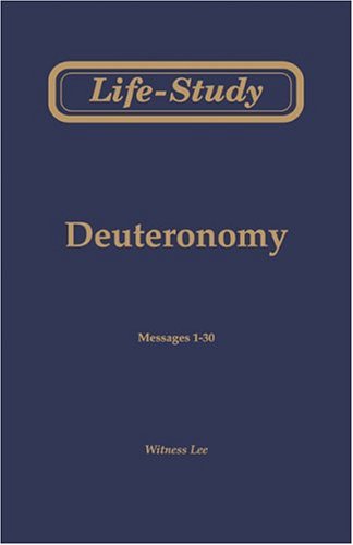 Book cover for Life-Study of Deuteronomy