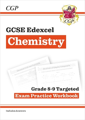 Cover of GCSE Chemistry Edexcel Grade 8-9 Targeted Exam Practice Workbook (includes answers)