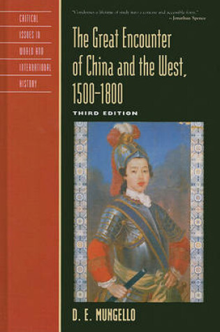 Cover of The Great Encounter of China and the West, 1500-1800, Third Edition