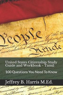 Book cover for United States Citizenship Study Guide and Workbook - Tamil