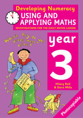 Book cover for Using and Applying Maths: Year 3
