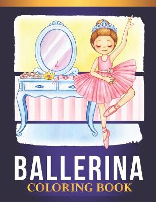 Book cover for Ballerina coloring book