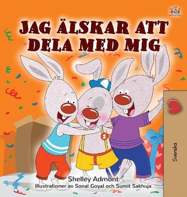 Book cover for I Love to Share (Swedish Children's Book)