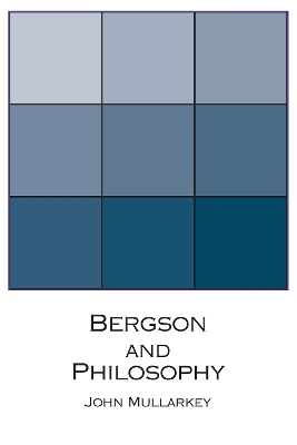 Book cover for Bergson and Philosophy