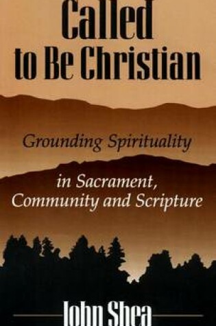 Cover of Called to be Christian
