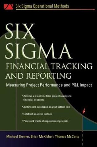 Cover of Six Sigma Financial Tracking and Reporting