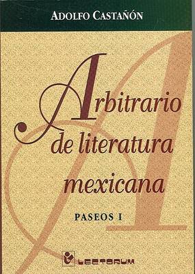 Book cover for Arbitrario de Literatura Mexicana