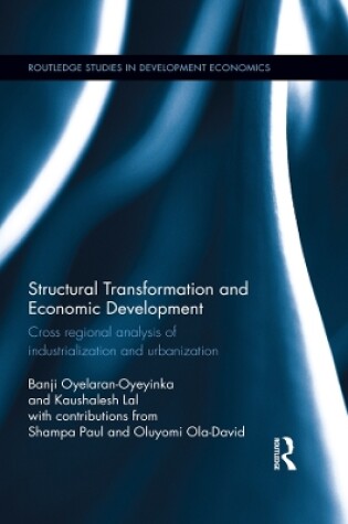 Cover of Structural Transformation and Economic Development